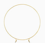Hoop Round Circle Backdrop Balloon Arch Frame | Wedding Props Background | 2 Colors & 3 Size