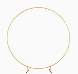 Hoop Round Circle Backdrop Balloon Arch Frame | Wedding Props Background | 2 Colors & 3 Size