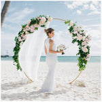 Hoop Round Circle Backdrop Balloon Arch Frame | Wedding Props Background | 2 Colors & 3 Size
