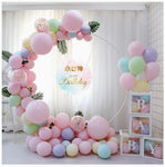 Hoop Round Circle Backdrop Balloon Arch Frame | Wedding Props Background | 2 Colors & 3 Size