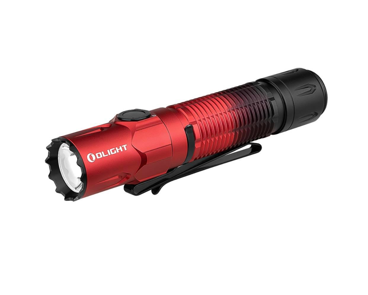 OLIGHT Limited Edition | Warrior 3 Dual-Switch Tactical Torch 2300LM 300M | Scarlet Gradient