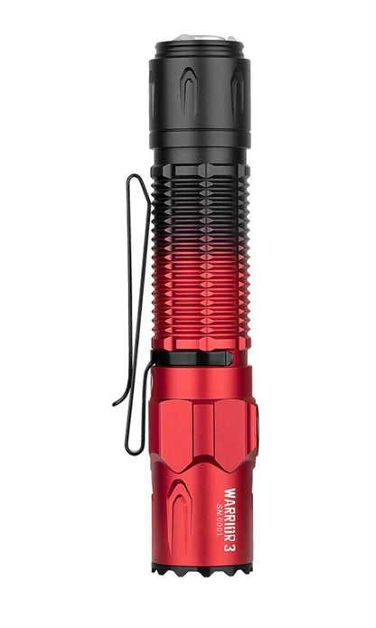 OLIGHT Limited Edition | Warrior 3 Dual-Switch Tactical Torch 2300LM 300M | Scarlet Gradient