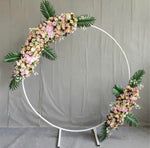 Hoop Round Circle Backdrop Balloon Arch Frame | Wedding Props Background | 2 Colors & 3 Size