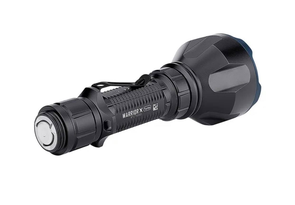 OLIGHT Warrior X Turbo 1100 Lumens Tactical Flashlight | Black