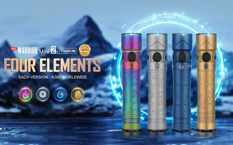 OLIGHT Limited Edition Warrior Mini 2 Ti | 1750LM 220M | Water