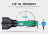 OLIGHT Warrior X Turbo 1100 Lumens Tactical Flashlight | Black