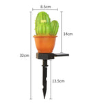 Décor Solar Powered LED Lawn Light Weatherproof Stake Lamp Landscape Décor