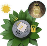 Pineapple Shaped Hanging Solar Lights Warm White Lantern W/Handle