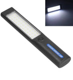 Portable 32 LED Work Light 360° Hook USB Rechargeable 1000LM Magnetic Back