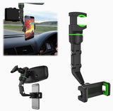 Universal Clip Cellphone Holder Multi-Joint Flexible Adjustment | Black+Green