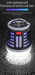 LED Electric Shock Mosquito Killer Lamp W/Bluetooth Speaker USB Rechargeable Light | W881