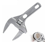 6-68mm Wide Jaw Wrench Shifter Spanner Shank Plumber Bathroom Adjustable