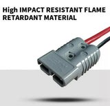 Ready to Use 10m 50Amp Anderson Plug Extension Lead 6mm TwinCore Automotive Cable