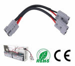 50 Amp Genuine Anderson Plug Connector Double Y Splitter Adaptor 6mm Automotive Cable