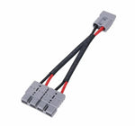 50 Amp Genuine Anderson Plug Connector Double Y Splitter Adaptor 6mm Automotive Cable