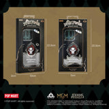 POP MART SKULLPANDA x THE ADDAMS FAMILY Series - Quite Wednesday Phone Case W/Wrist Chain | iPhone 13 Pro
