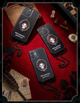 POP MART SKULLPANDA x THE ADDAMS FAMILY Series - Quite Wednesday Phone Case W/Wrist Chain | iPhone 13 Pro