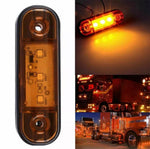 Single Colour 3 LED Side Marker Lights 12-24V Car Truck External Lights Warning Tail Light