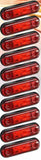 Single Colour 3 LED Side Marker Lights 12-24V Car Truck External Lights Warning Tail Light