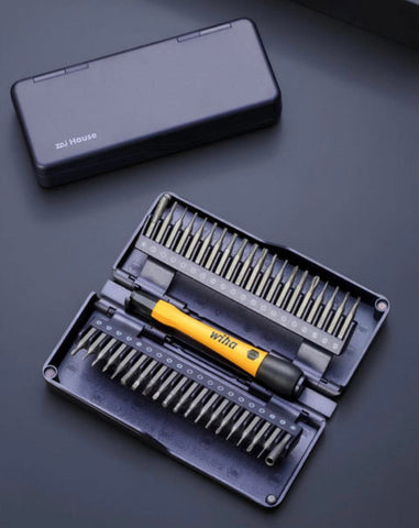 zai Hause 40 in 1 Premium Precision Anti-Static Screwdriver Kit W/Carry Case