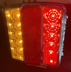 Pair 26LED Submersible/Waterproof Stop Taillight Kit Boat Truck Trailer Lights