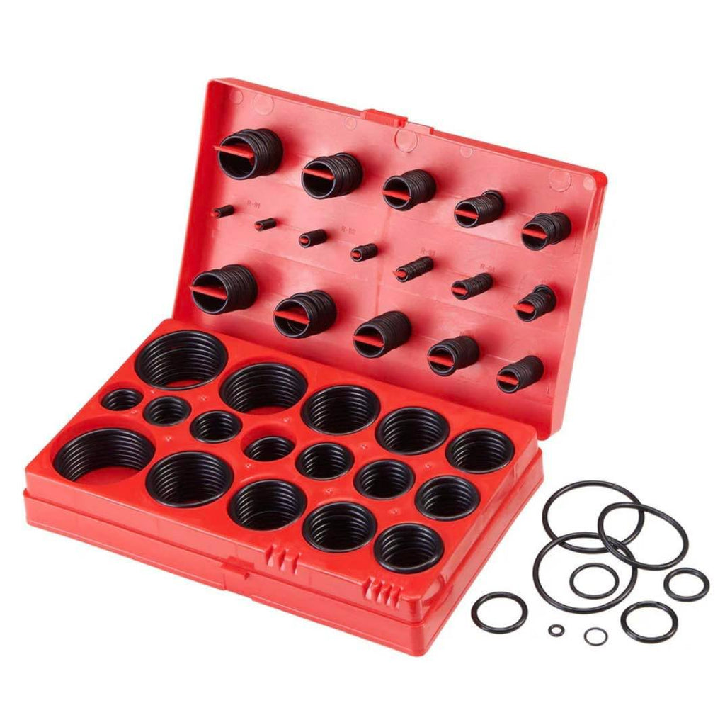 O Ring Kit, 419PCS 32 Sizes Black O-Ring Assortment Set, Seal Gasket  Universal Rubber O Ring Kit with Box