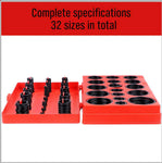 419pc Rubber O Ring Kit Metric Industrial Oring Assortment Auto Grommet Set | NBR70
