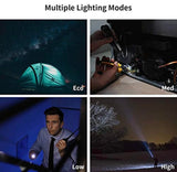 WUBEN C3 Rechargeable Tactical Flashlight Super Bright LED Flashlights | 1200 Lumens