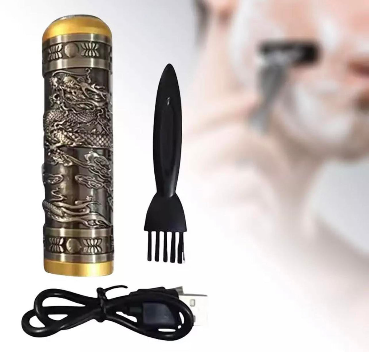 Dragon Electric Shaver Facial USB Rechargeable | 3 Random Colours ...