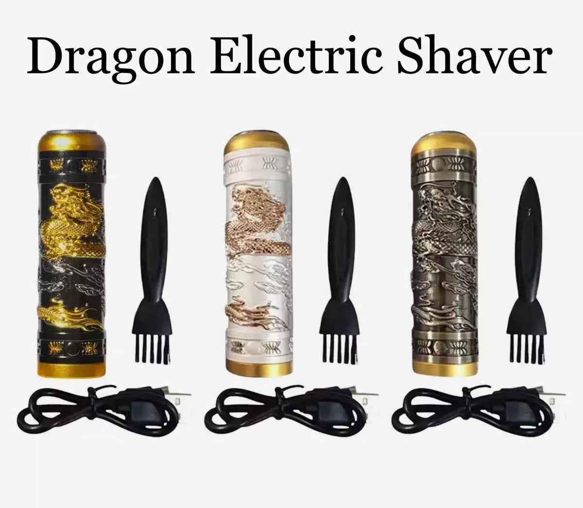 Dragon Electric Shaver Facial USB Rechargeable | 3 Random Colours ...