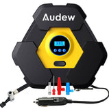 Audew 120W 12V Portable Digital Air Compressor Pump W/LED Lights | CZK-3603