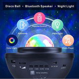 Starry Music Projector Light W/BT Speaker | PBL-XK01