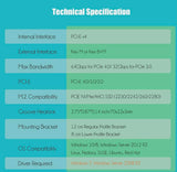 M.2 PCIe X4 Adapter with M.2 Heatsink for M.2 PCIe 4.0/3.0 SSD (NVMe and AHCI) | PA09-HS