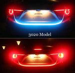 47" LED Car Rear Trunk Tailgate Strip Light Brake Drive Turn Signal Flow Lamp | 2 Model