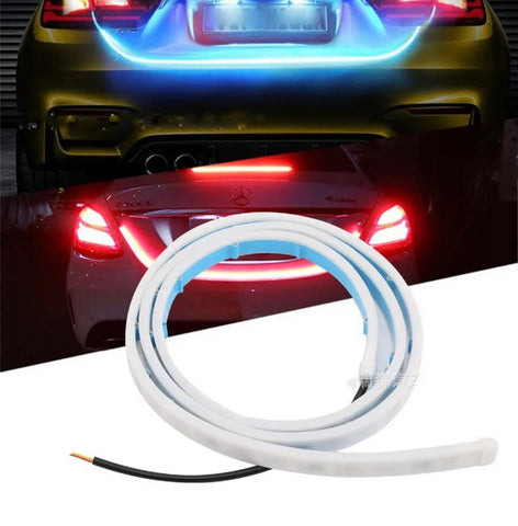 47" LED Car Rear Trunk Tailgate Strip Light Brake Drive Turn Signal Flow Lamp | 2 Model