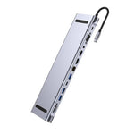 12 in 1 Type-C Laptop Docking Station HUB HDMI HD 4K USB 3.0 VGA PD SD /TF
