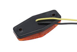 2 LED Side Marker Light Lamp RV Truck Trailer Caravan 12V-24V | Amber or Red | E4