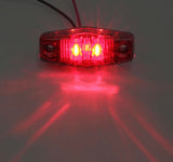 2 LED Side Marker Light Lamp RV Truck Trailer Caravan 12V-24V | Amber or Red | E4