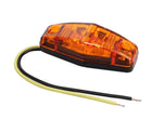 2 LED Side Marker Light Lamp RV Truck Trailer Caravan 12V-24V | Amber or Red | E4