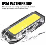 Multifunctional Work Light 2*XPE LED + White/Red COB W/Magnet | Grey | KXK-586