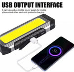 Multifunctional Work Light 2*XPE LED + White/Red COB W/Magnet | Grey | KXK-586