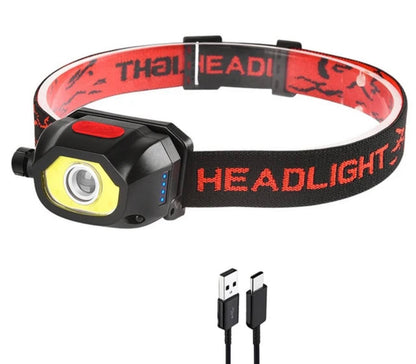 XPG+COB Sensor Rechargeable Headlamp W/Rotary Zoom | KXK-701