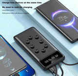 WEKOME Qichon Series 10,000mAh Power Bank W/3in1 Cables & Suction Cups | WP-233