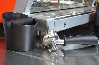 CAFEMASY Knock Box Anti Slip Coffee Grind Dump Bin W/Detachable Knock Bar