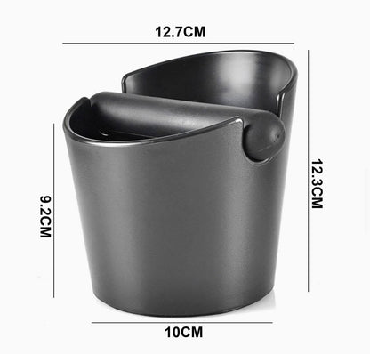 CAFEMASY Knock Box Anti Slip Coffee Grind Dump Bin W/Detachable Knock Bar
