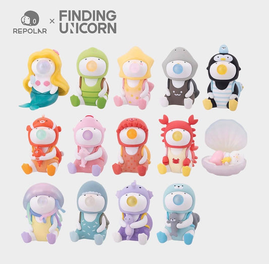 F.Un x REPOLAR - Marine Creature Series Blind Box Set | 12pcs/Box