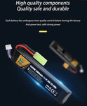 HJ 11.1v 2000mAh Polymer Lithium Battery W/Tamiya Plug | 452096