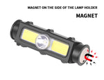 Tube XPG+COB Headlamp Built-in Battery USB Rechargeable W/Magnet | 1327
