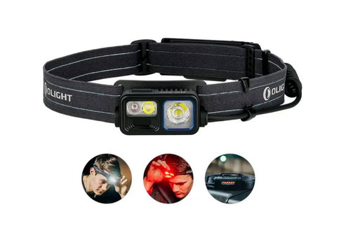 OLIGHT Array 2S LED Sensor Headlamp USB Rechargeable | 1000LM | Black