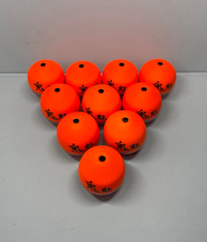 10pcs Ocean Rock Buoy Fishing Floats Saltwater Bobbers Wood Tackle Accessories | 2.0